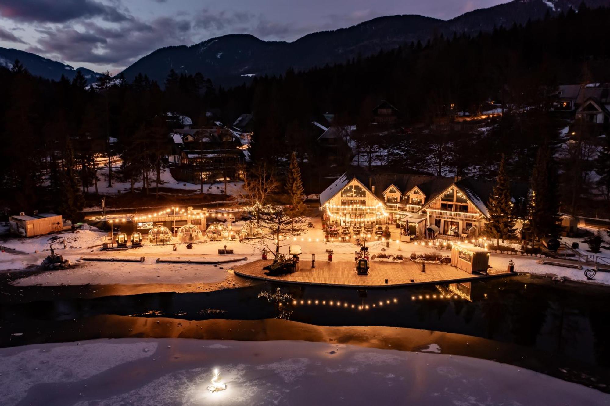 Jasna Chalet Resort Kranjska Gora Eksteriør bilde